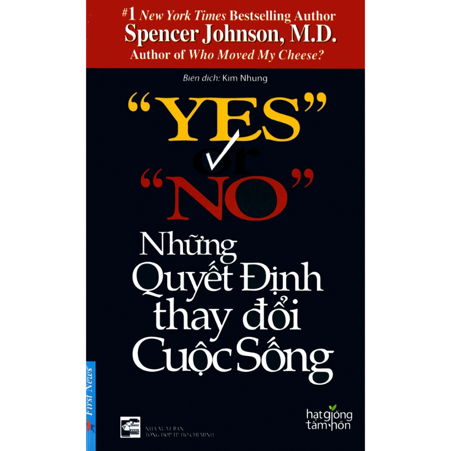 Sách - Combo Quyền Chọn Là Ở Bạn + Yes Or No - Những Quyết Định Thay Đổi Cuộc Sống (Bộ 2 Cuốn)