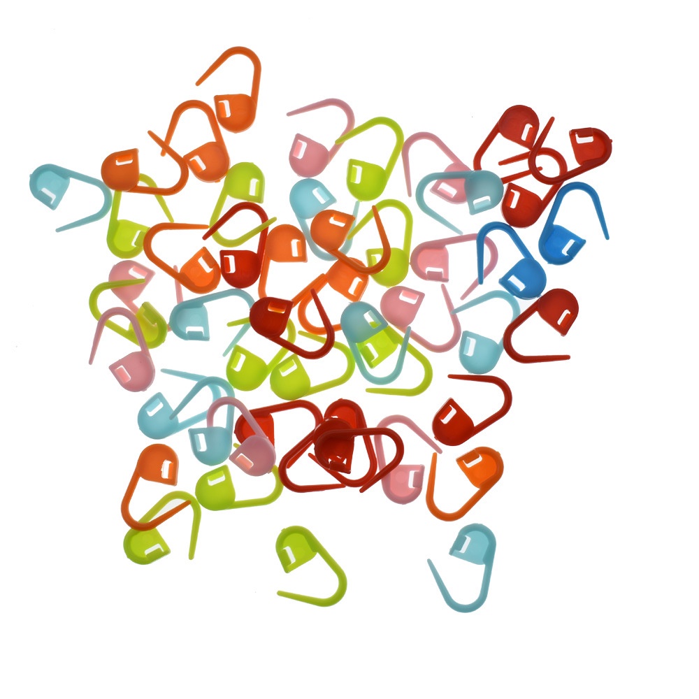 Kim băng nhựa nhiều màu dùng để đánh dấu mũi đan