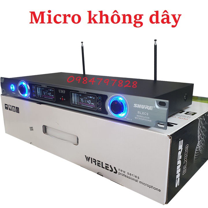 Micro karaoke không dây BLXC9 hàng chính hãng