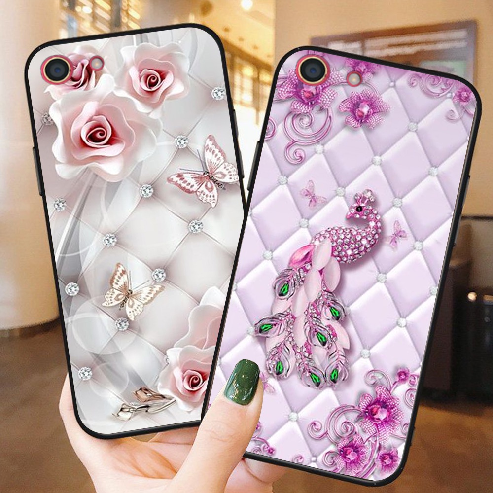 Ốp lưng điện thoại oppo f1S / f3 / f3 lite / f3 plus in hình phong cách nữ sang chảnh