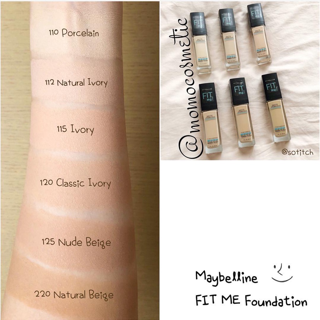 Kem nền Maybelline Fit Me