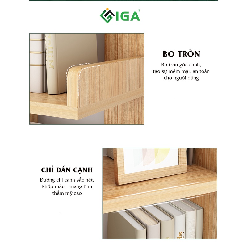 Giá sách hình cây phong cách mới có hộc đừng đồ - kệ sách nhỏ gọn mà đựng cả thế giới - GP171