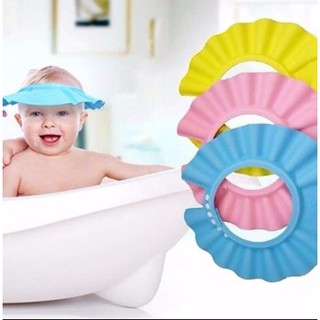 Mũ Tắm Gội Đầu Chắn Nước Cho Bé