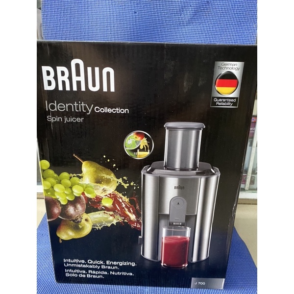 máy ép BRAUN J700 và J500