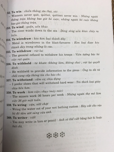 Sách - 360 động từ bất quy tắc và cách dùng các thì trong Tiếng Anh - kèm 1 bút chì