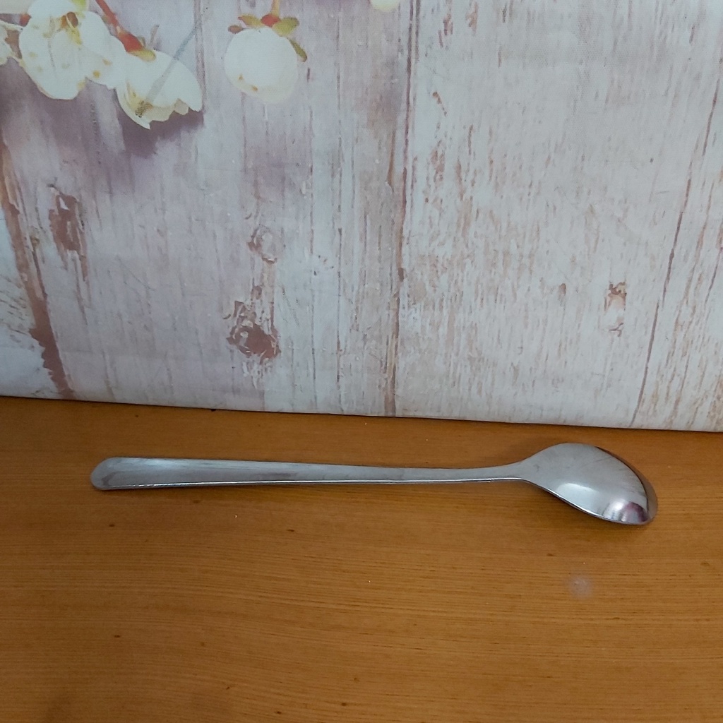 Thìa pha sinh tố inox 304 cán dài sáng đẹp