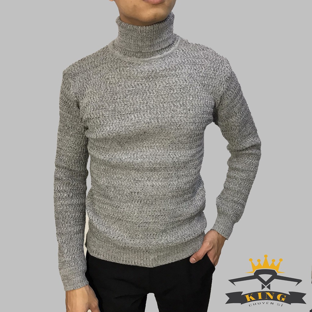 Áo Len Cổ Lọ Nam Nữ KING Chất Len Dày Dặn Mềm Mịn Siêu Ấm Dáng Ôm Cao Cấp style Hàn Quốc TPHCM