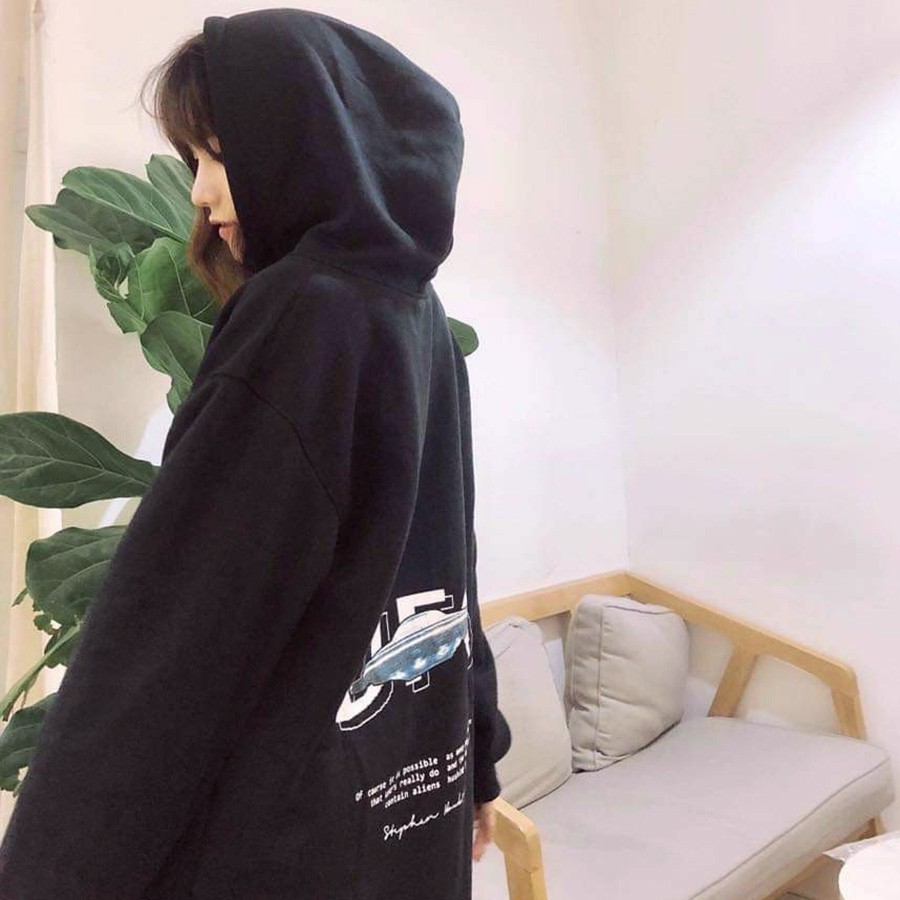 ÁO HOODIE NỈ NGOẠI UFO (HD1140 - Kèm Ảnh Thật)