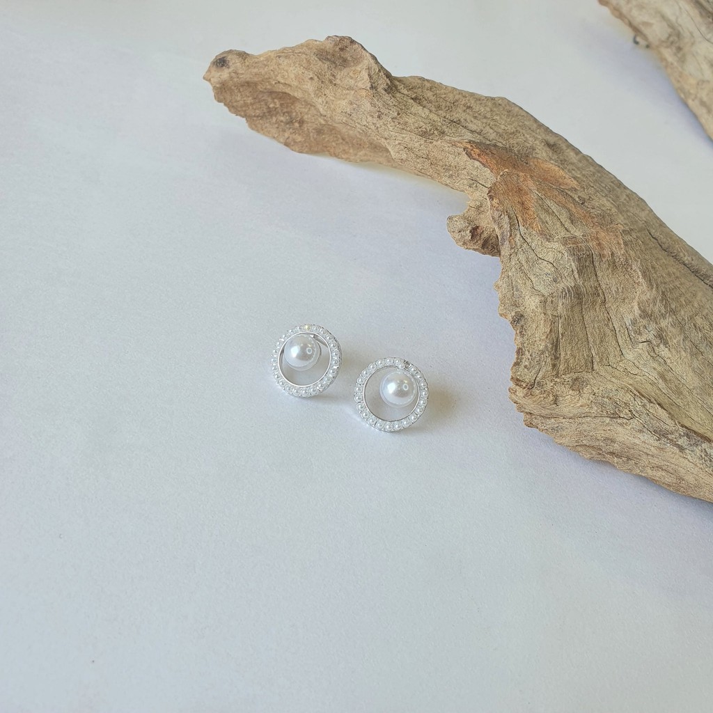 Khuyên tai nữ đá K08