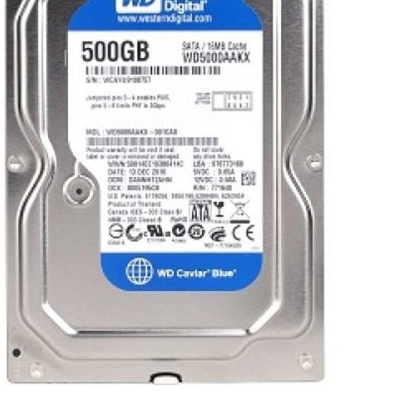 Ổ Cứng Trong 3.5 "500Gb Sata Pc 1 Th (Hdd 500 Gb Wd)