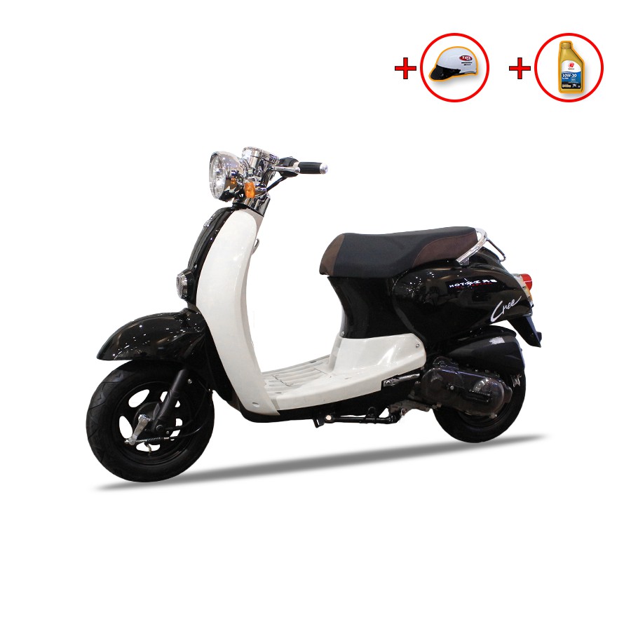 Xe tay ga 50cc TAYA CREA đen nhũ