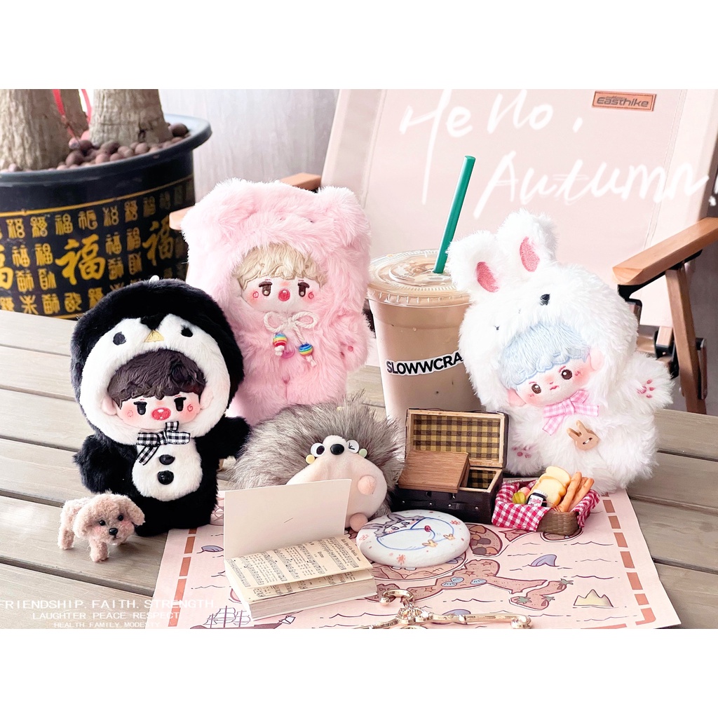 Outfit doll 10cm 15cm 20cm - Quần áo búp bê 10cm 15cm 20cm