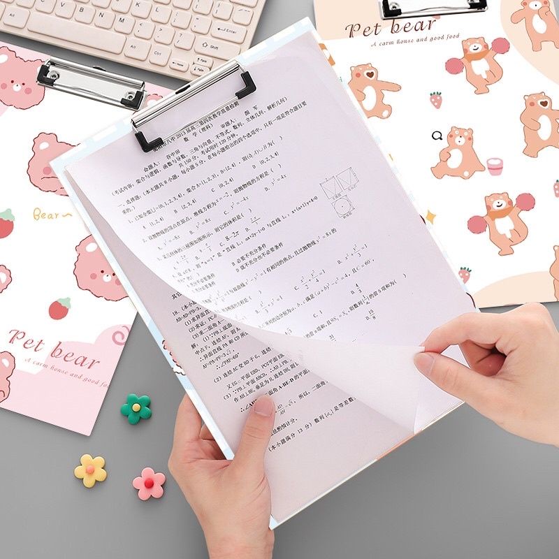 Sổ kẹp giấy,sổ kẹp liệu A4 nhiều mẫu họa tiếp đẹp, cute