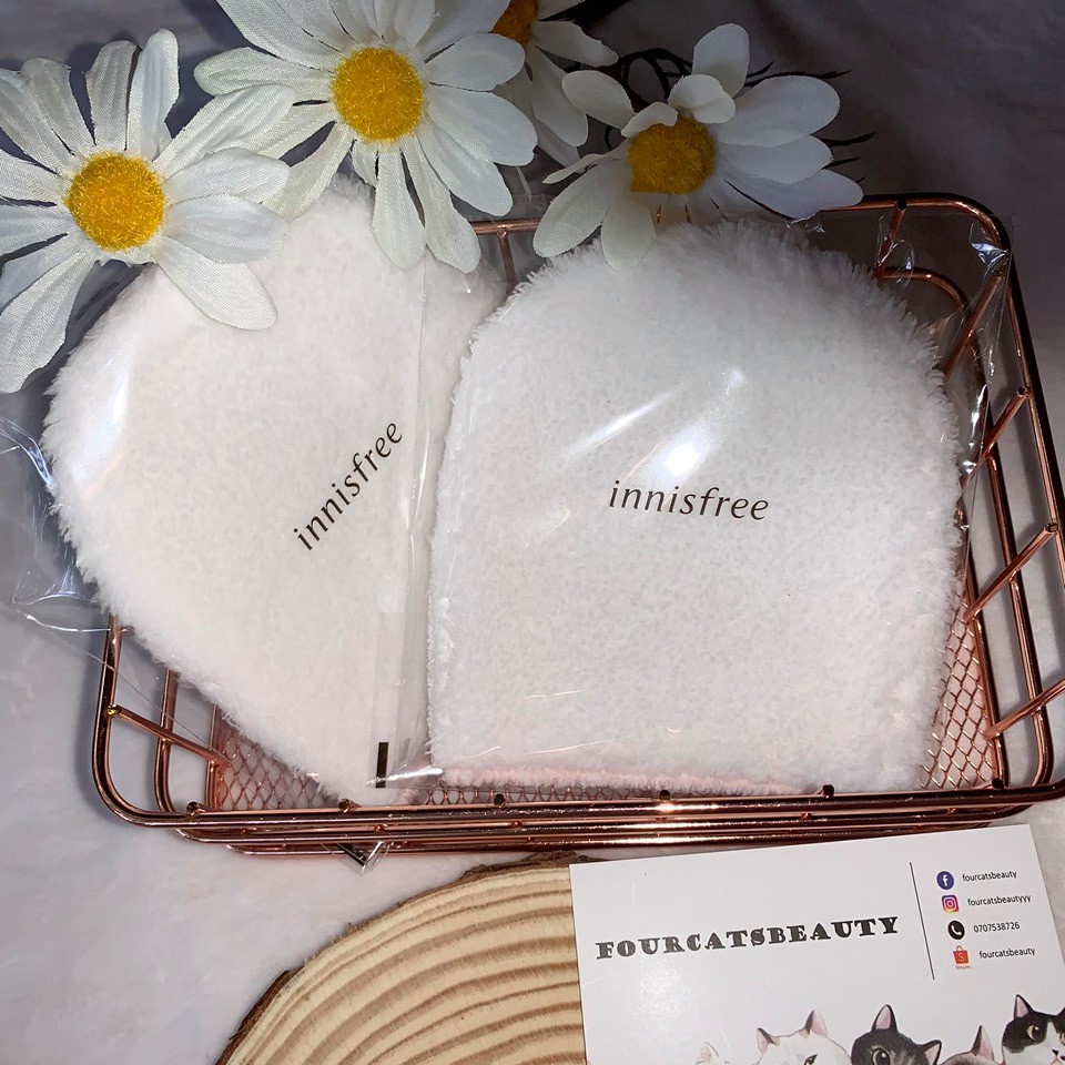 Khăn lau mặt mềm mại Innisfree Cherry Blossom
