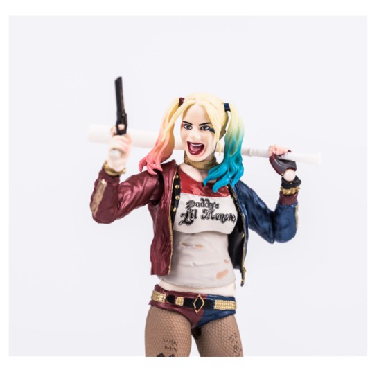 (Hết hàng) Mô Hình Figure Phim Harley Quinn Spot SHF có khớp di chuyển