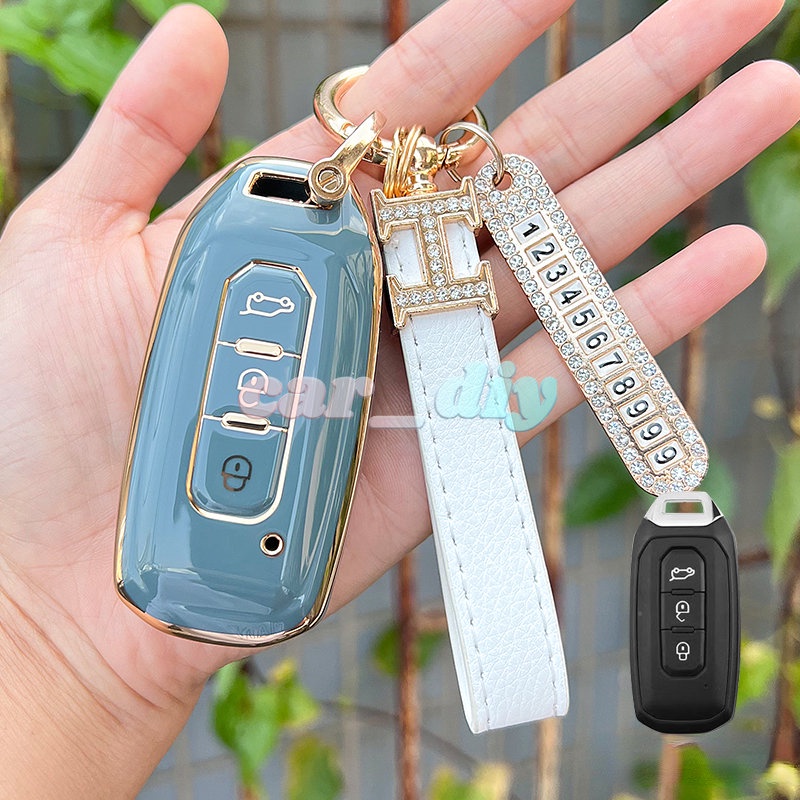 Vỏ Bọc Chìa Khóa Điều Khiển Từ Xa Thông Minh Cho Xe Hơi Ford Territory EV