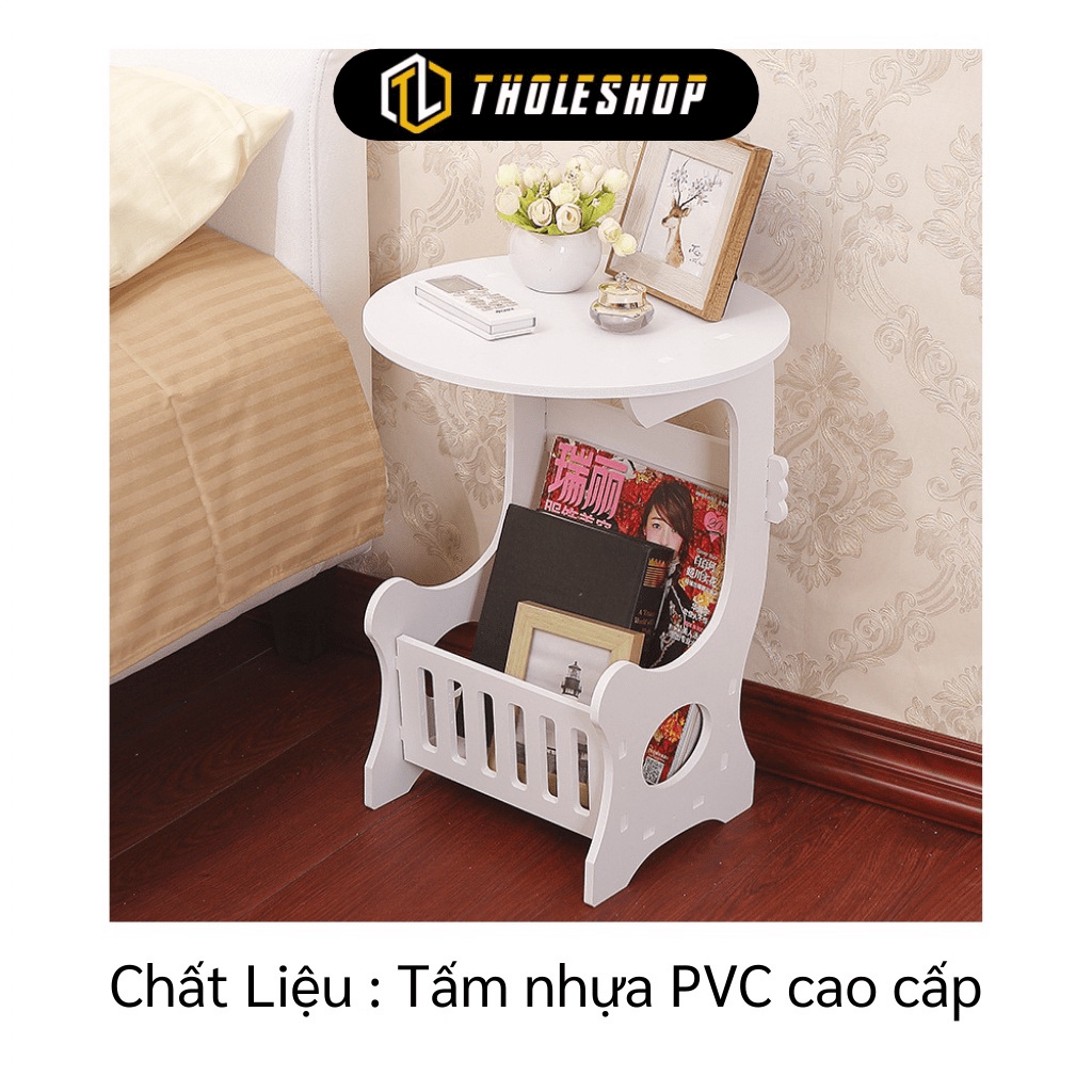 Tủ Đầu Giường - Kệ Bàn Mini, Tab Đầu Giường Decor Phòng Ngủ, Dễ Dàng Tháo Lắp 9485