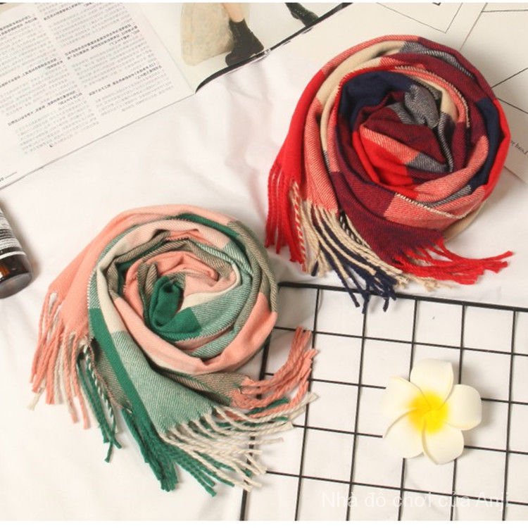 Autumn And Winter Korean Fashion Wild Cashmere Scarf Children Wild Warm Fashion