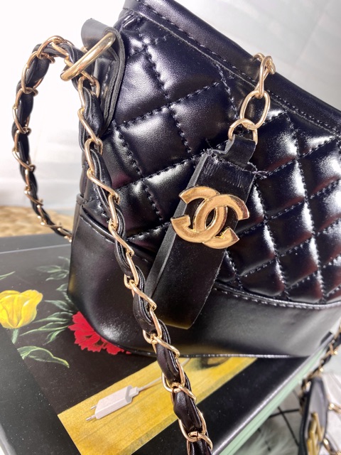 [ẢNH THẬT] Túi CN hobo đeo chéo (form chuẩn da bóng mềm)