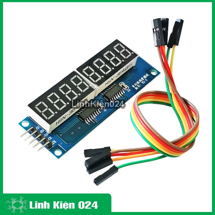 Module Led 7 Thanh 8 Số - HC595