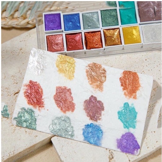 Set Màu Nước 12 Màu