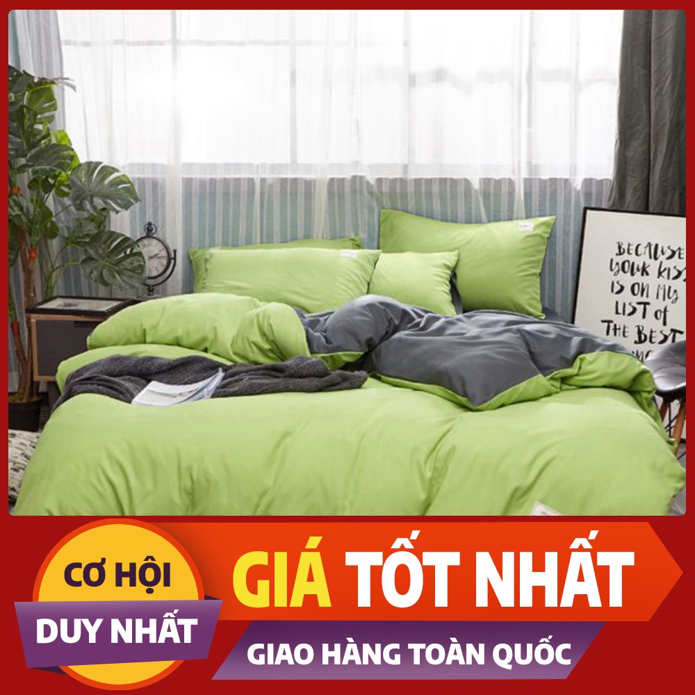 ( Giá hủy diệt) Bộ chăn ga cotton đũi cao cấp ( cotton Tici )