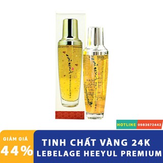 Serum tinh chất vàng 24K Lebelage Heeyul Premium Gold HALIN 💖FREESHIP💖Serum tinh chất vàng  HALINCOS21A5 Cao Cấp
