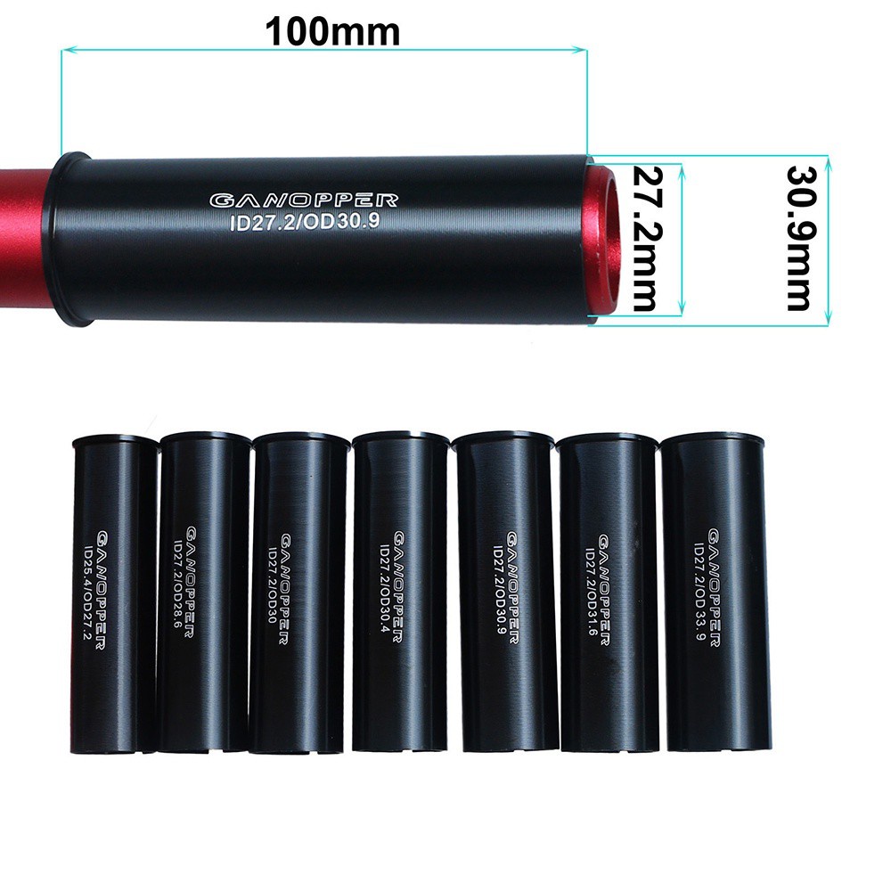 Vỏ chêm cốt yên xe đạp hợp kim tăng giảm bền và nhẹ 31.8/33.9/34.9/36 22.2/25.4/27.2/28.6 30.0/30.4/30.9/31.6