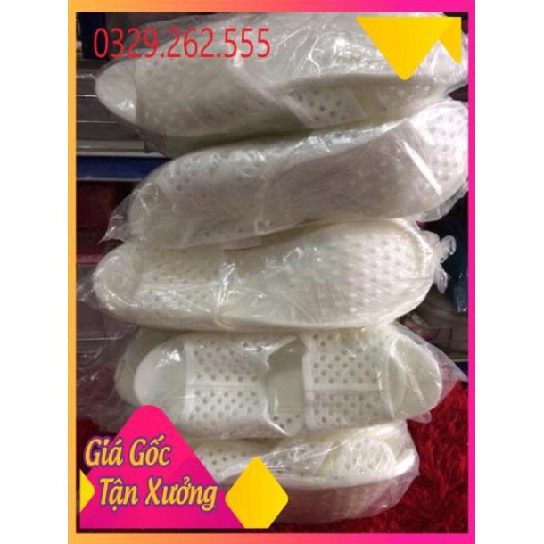 (Sale Khủng)  Dép ong trắng hàng Việt Nam 100%