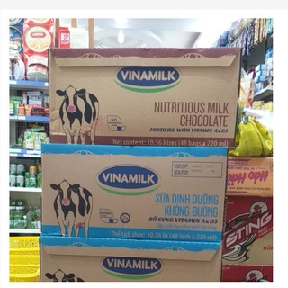 Thùng sữa túi Vinamilk (48 bịch x 220ml)