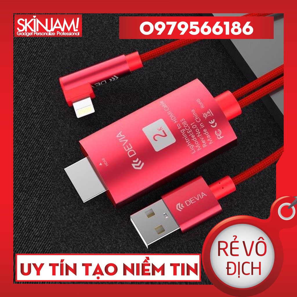 Devia HDMI to Lightning 200cm Xem Phim Và Chơi Game Siêu Đỉnh