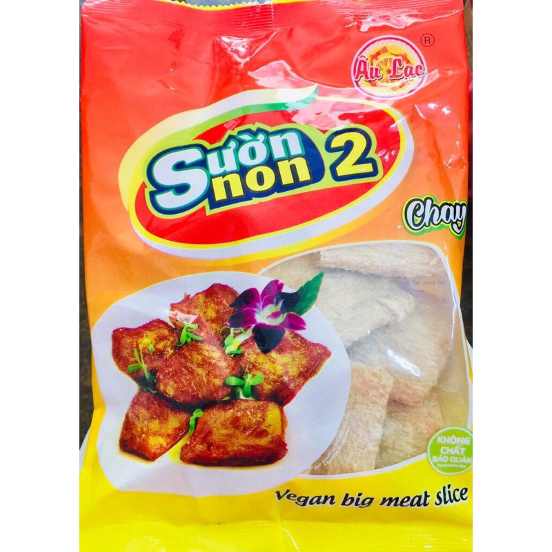 Sườn non 2 chay Âu Lạc gói (100g)