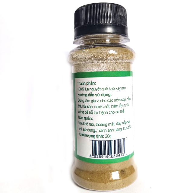 Bột Lá Nguyệt Quế Tgfoods Hũ 20g, Gia Vị Ngon Cho Món Ăn