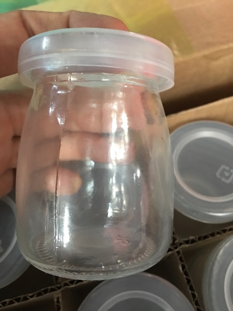 Hũ ( hộp ) làm sữa chua bằng thủy tinh