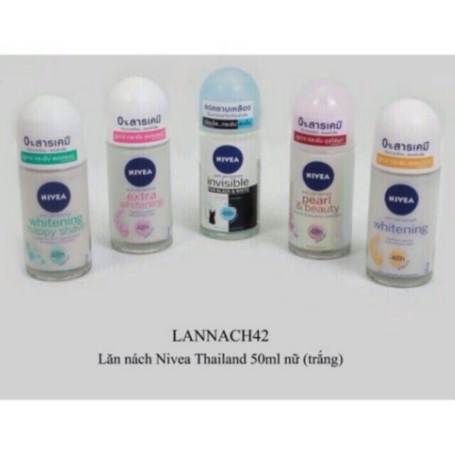 Lăn khử mùi Nivea Thái Lan 50ml