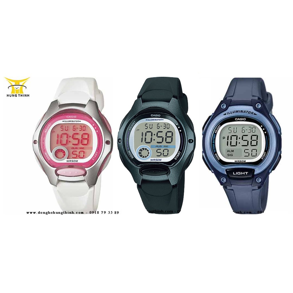 [CHÍNH HÃNG][ BẢO HÀNH ĐẾN 5 NĂM ] Đồng Hồ CASIO Điện Tử Trẻ Em Bé Trai Bé Gái LW-200-7AVDF, 1BVUDF, LW-203-2AVDF