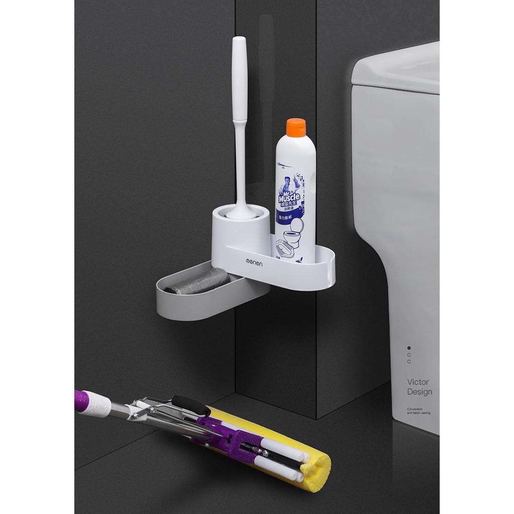 Bàn Chải Cọ Bồn Cầu Silicon, Chà Nhà Vệ Sinh – BLUE DEER