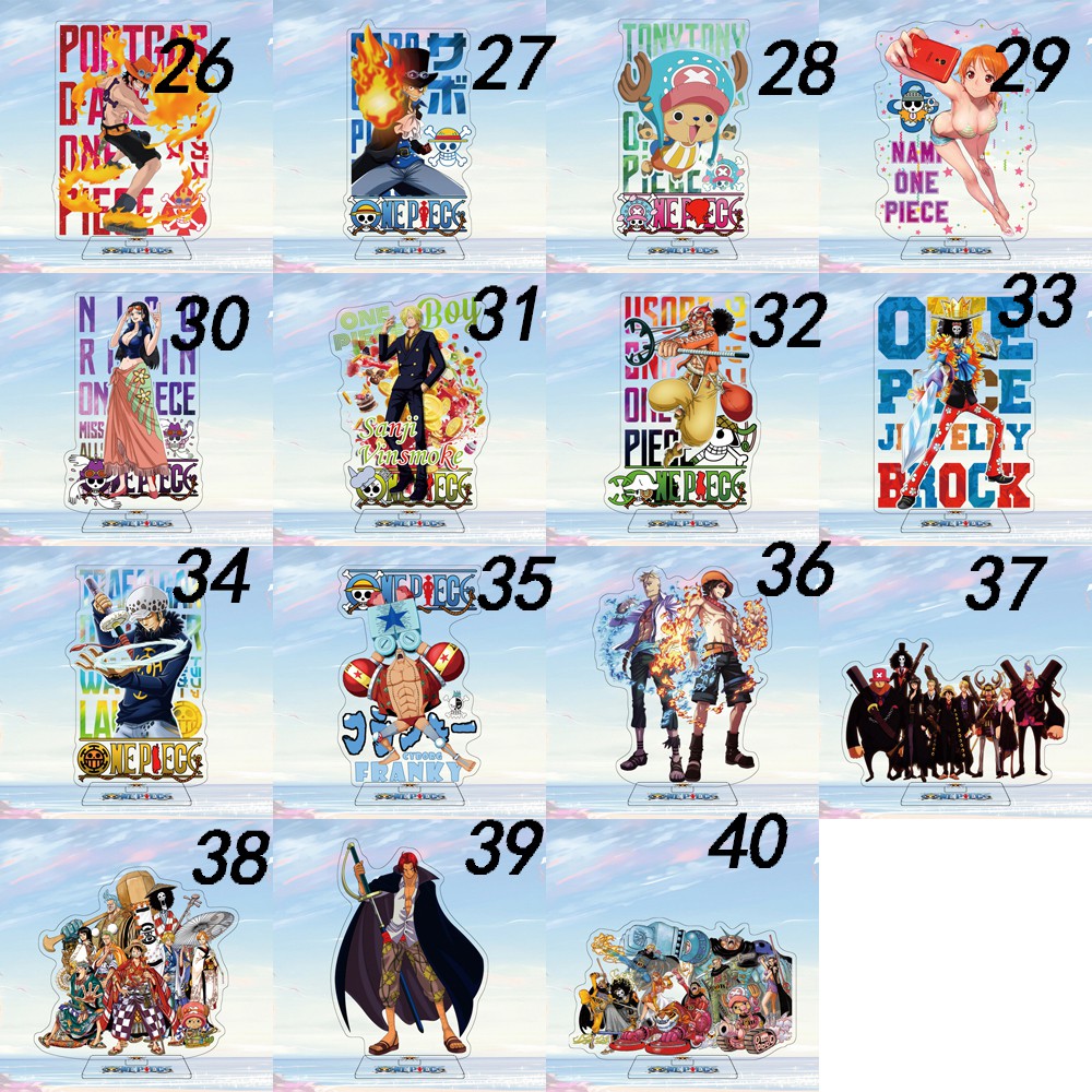 Bộ Đồ Chơi Nhân Vật Hoạt Hình One Piece