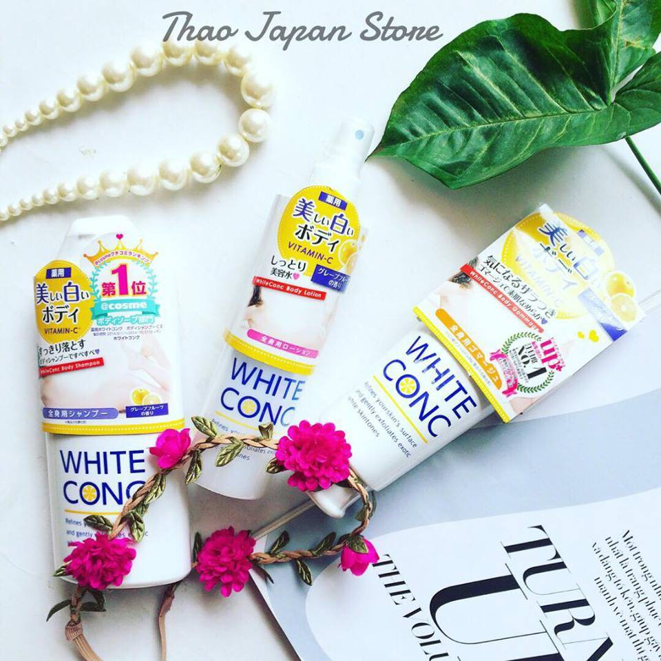 SỮA TẮM TRẮNG DA WHITE CONC BODY : 350K