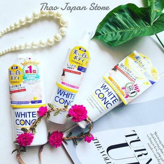 Sữa tắm trắng da white conc body : 350k