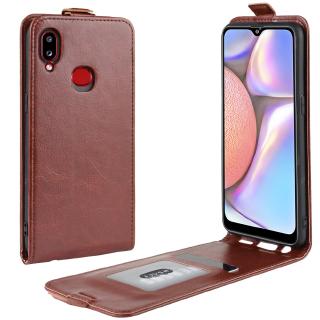 Ốp lưng điện thoại bằng da có ngăn đựng thẻ dành cho Samsung Galaxy A10S A20S A30S A40S A50S