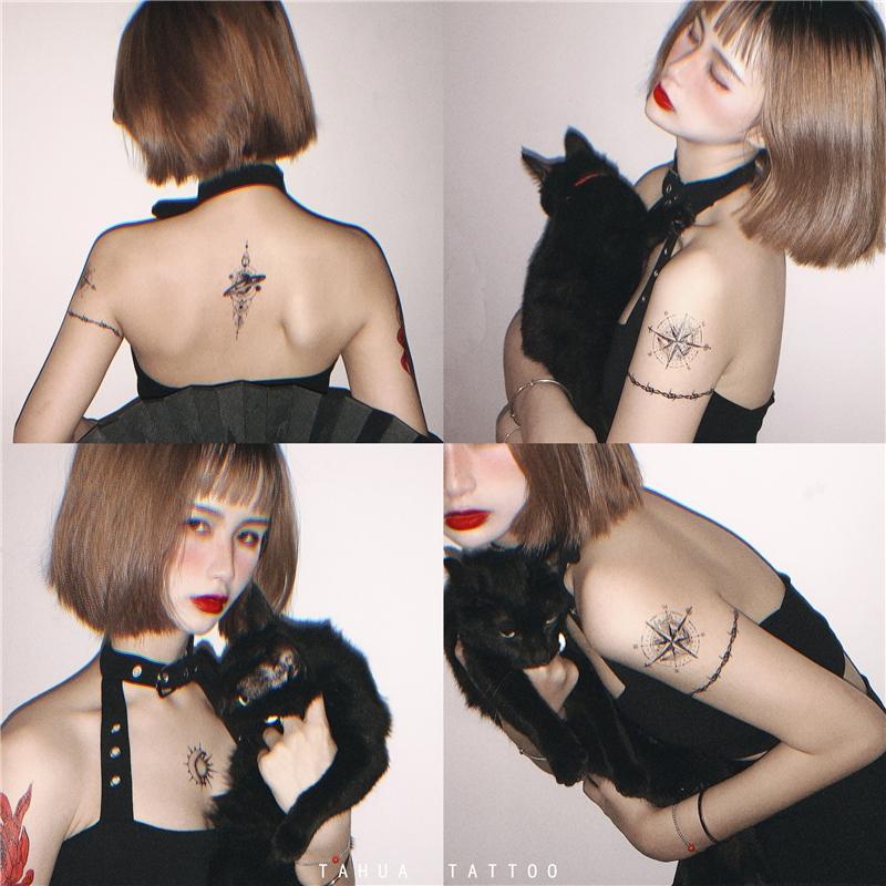 【SIYA Magic Tattoo】Hình Xăm Dán Tạm Thời 10-15 Ngày Chống Nước 18CM*11CM