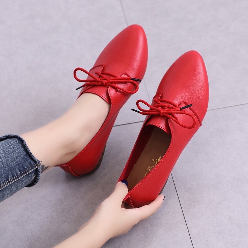 Giày oxford nữ da siêu mềm