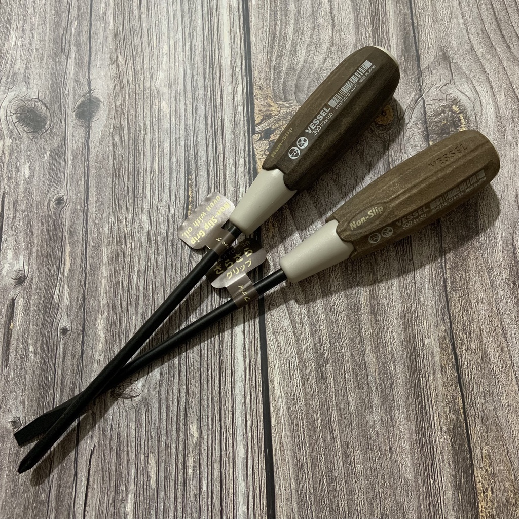 Tô Vít Cán Gỗ Chống Trượt No.300 Vessel Cao Cấp Made In Japan Hàng Chính Hãng | Mezoha