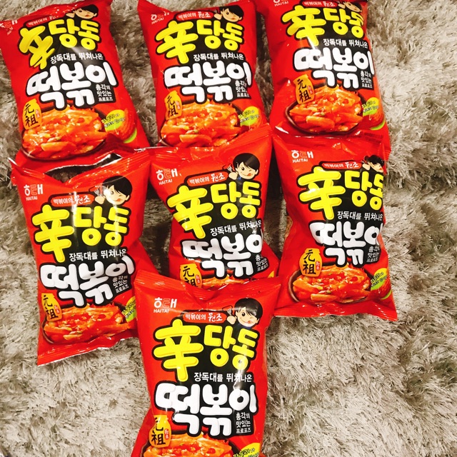 Snack Bánh Gạo Cay Hàn Quốc🥐