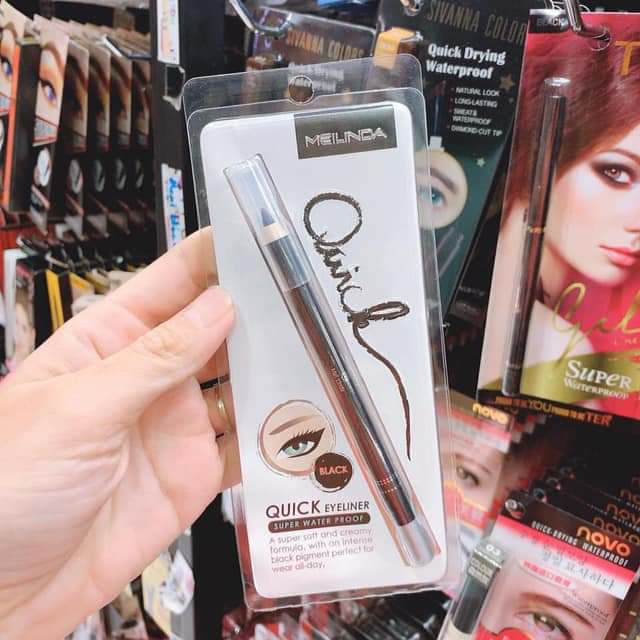 Kẻ mắt sáp Quick Eyeliner Super Water Proof Meilinda | BigBuy360 - bigbuy360.vn