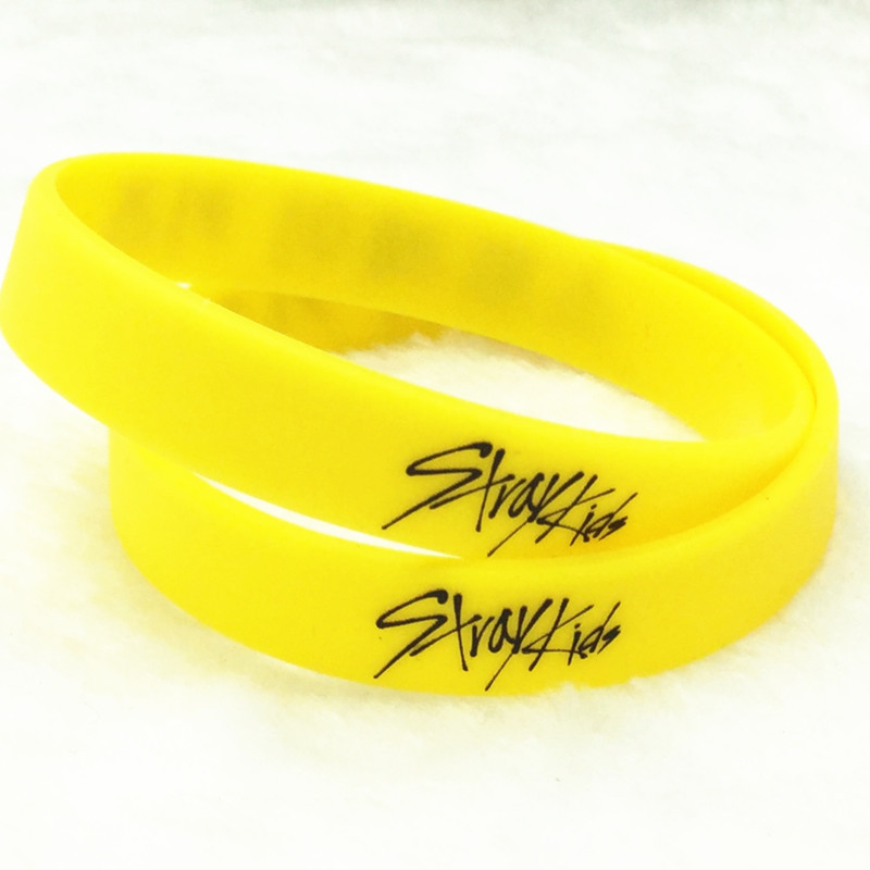 Stray Kids Vòng đeo tay Silicone Vòng đeo tay Album mới Straykids Charms Unisex Vòng đeo tay Vòng đeo tay Silicone