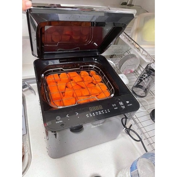 Máy làm sạch thực phẩm Neebot Hàn Quốc 9L- Máy rửa rau sóng siêu âm