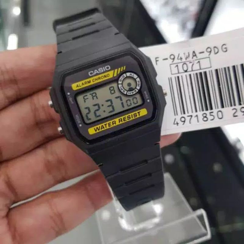 Đồng Hồ Điện Tử Casio Original F-94wa-9dg Thời Trang Cho Nam