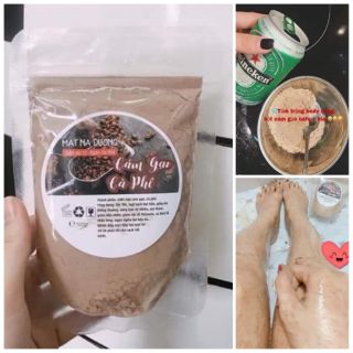 Bột Cám Gạo Cà Phê - Handmade